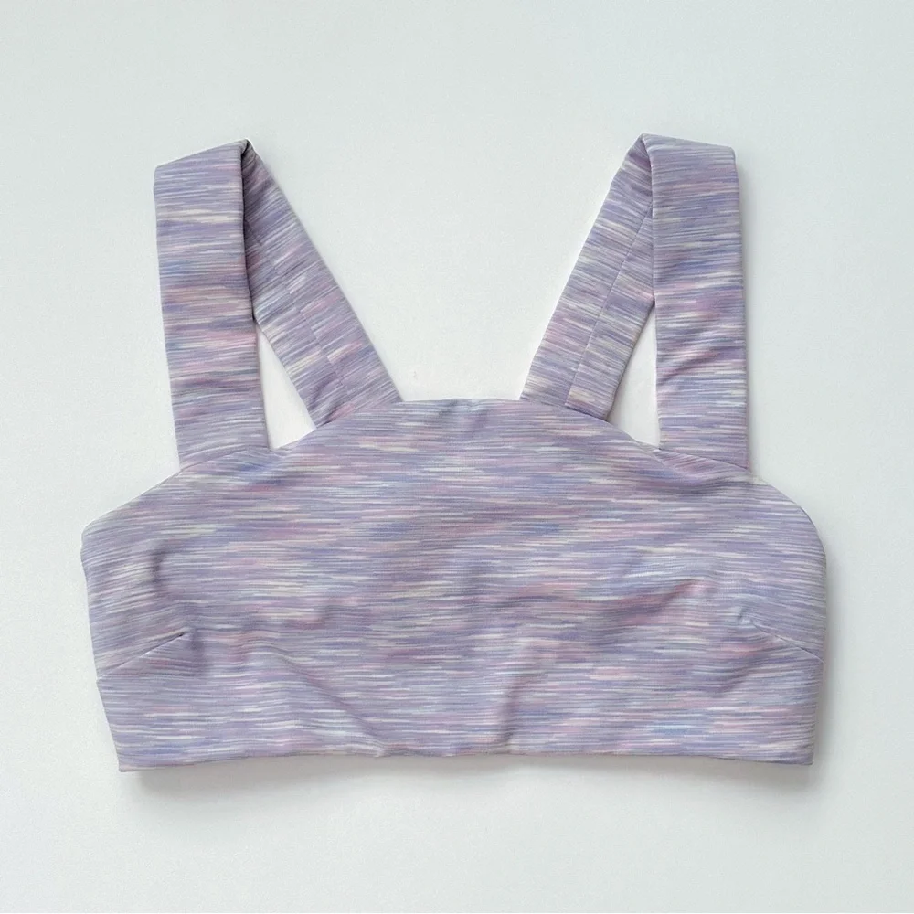 Outdoor Voices Freeform Sports Bra Super Bloom Spacedye